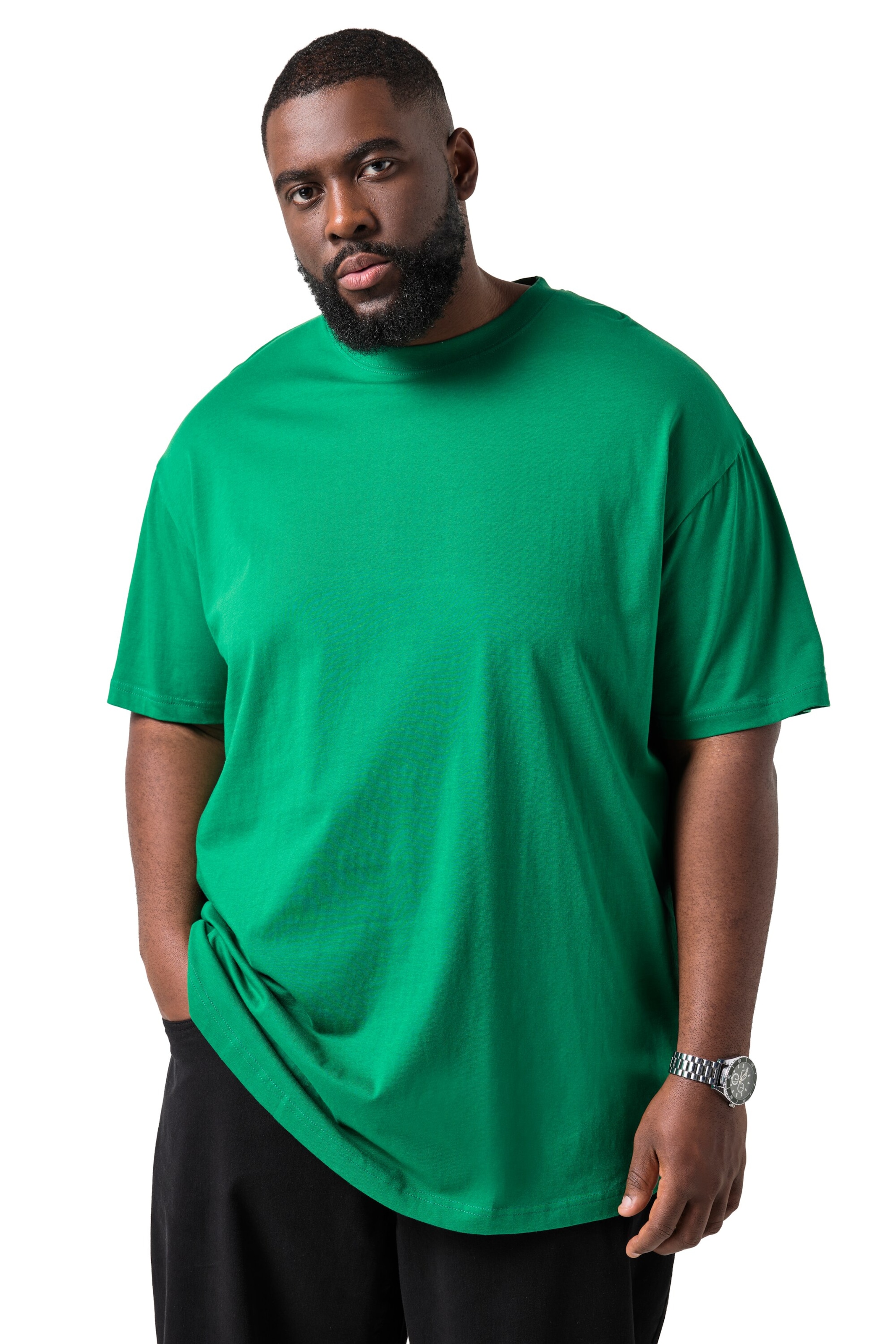 STHUGE Shirt in Green: front