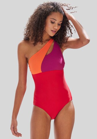 Maillot de bain s.Oliver en orange : devant