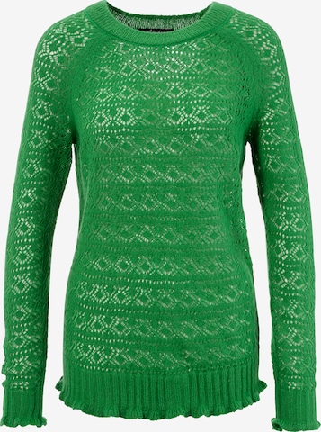 Aniston SELECTED Sweater in Green: front