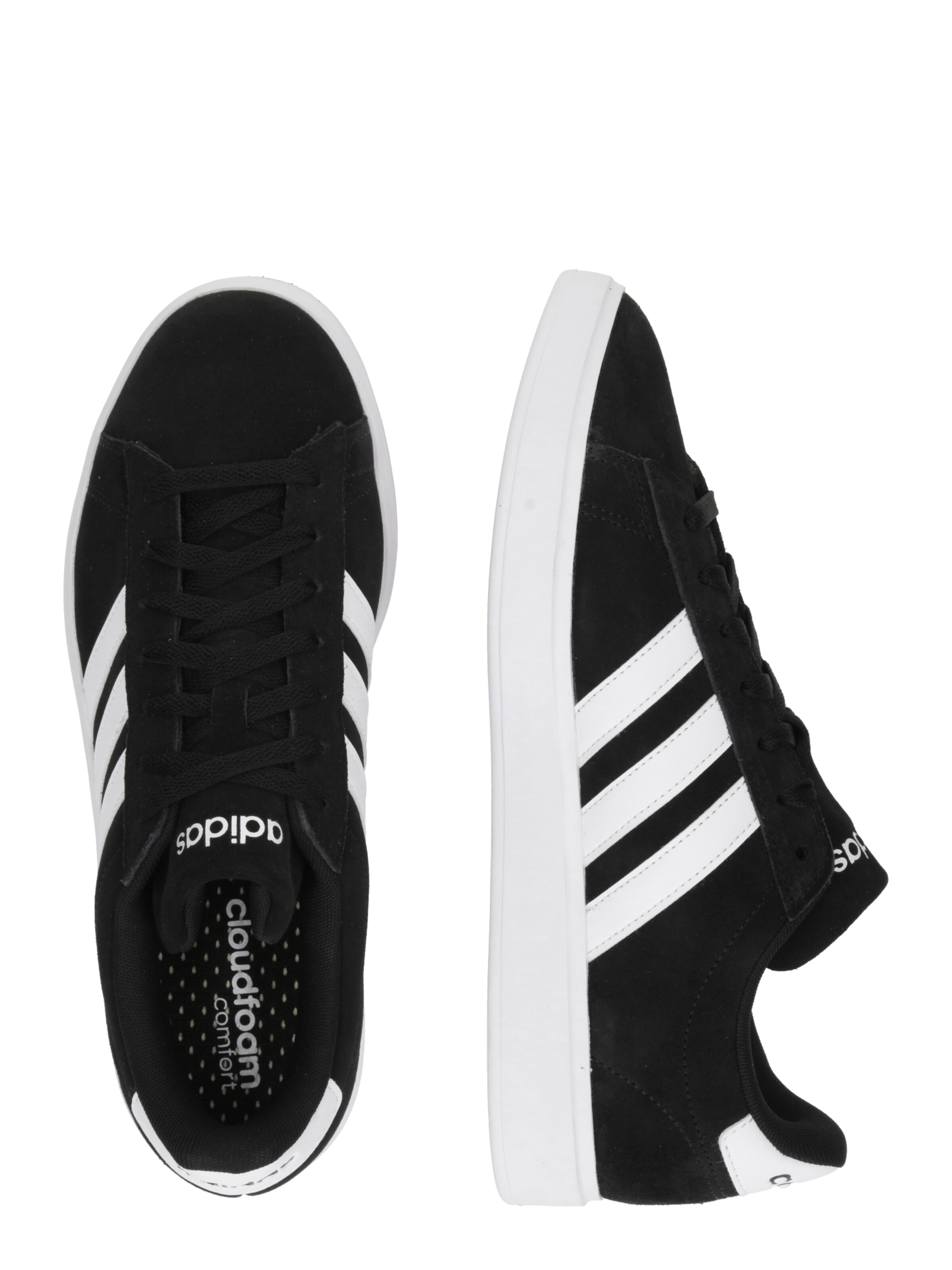 juoda ADIDAS SPORTSWEAR Sportbačiai be auliuko 'GRAND COURT 2.0'
