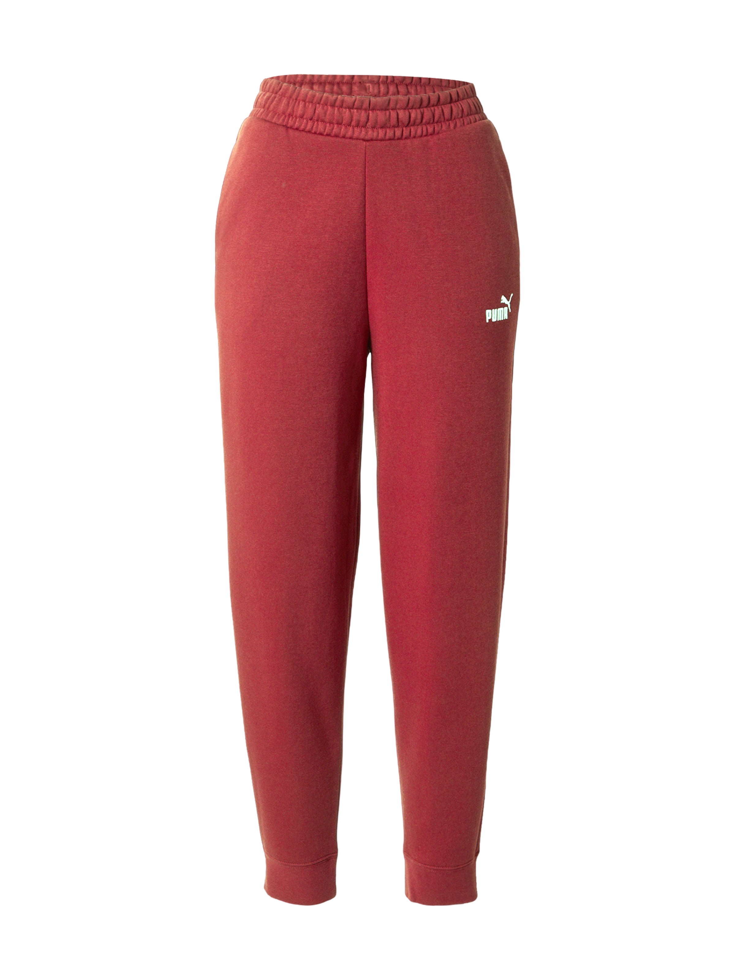 PUMA Спортивные штаны 'ESS No. 1' в Красный: спереди