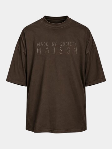 Maglietta 'L’Essentiel T-Shirt - T17471' di Made By Society in marrone