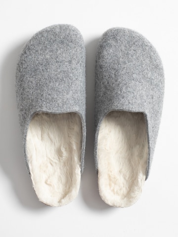 Bayton Slipper 'Malo' in Grey