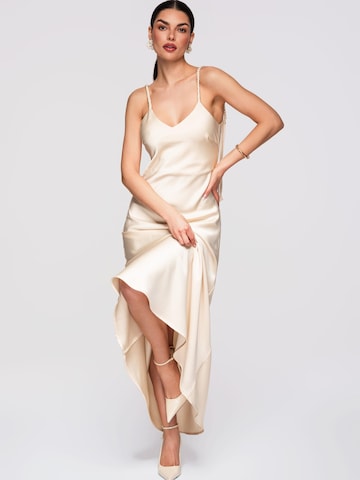Ombre Abendkleid‌‌‌‌‌‌‌‌ in Beige