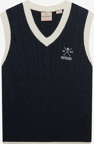 Superdry Trui in Blauw: voorkant