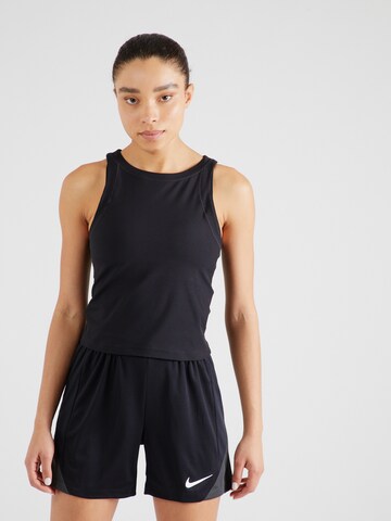 NIKE - Top deportivo en negro: frente