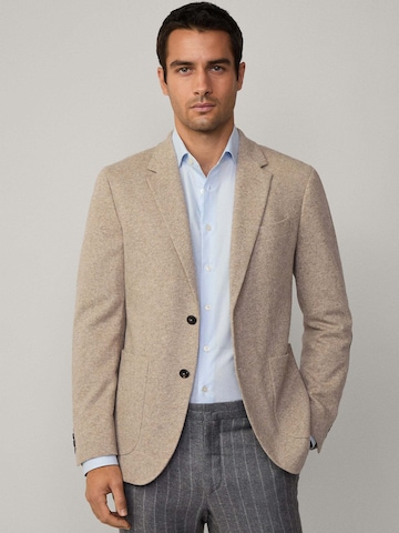 Hackett London Regular Fit Sakko in Beige: Vorderseite