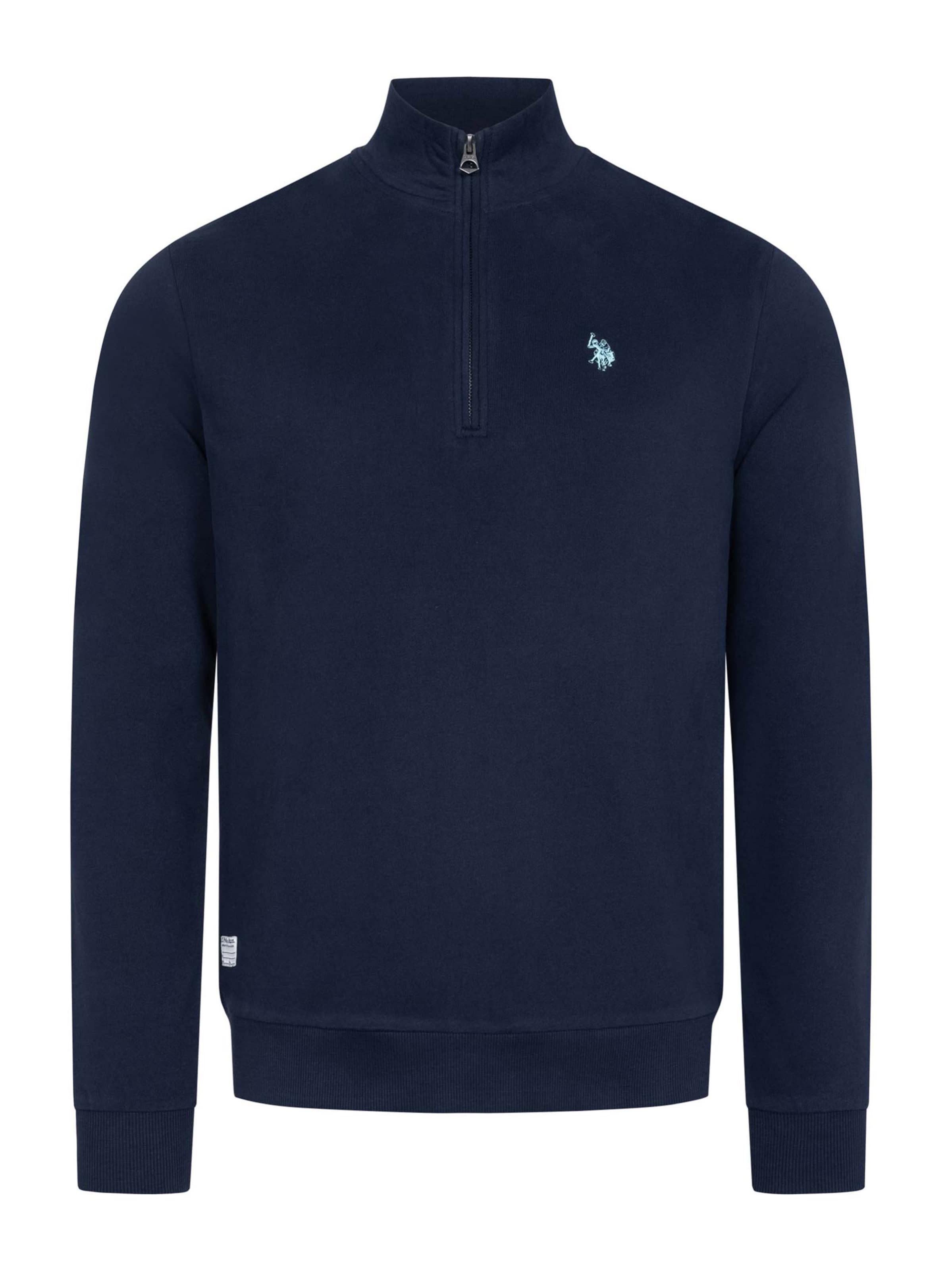 U.S. POLO ASSN. Sweatshirt in Blauw: voorkant