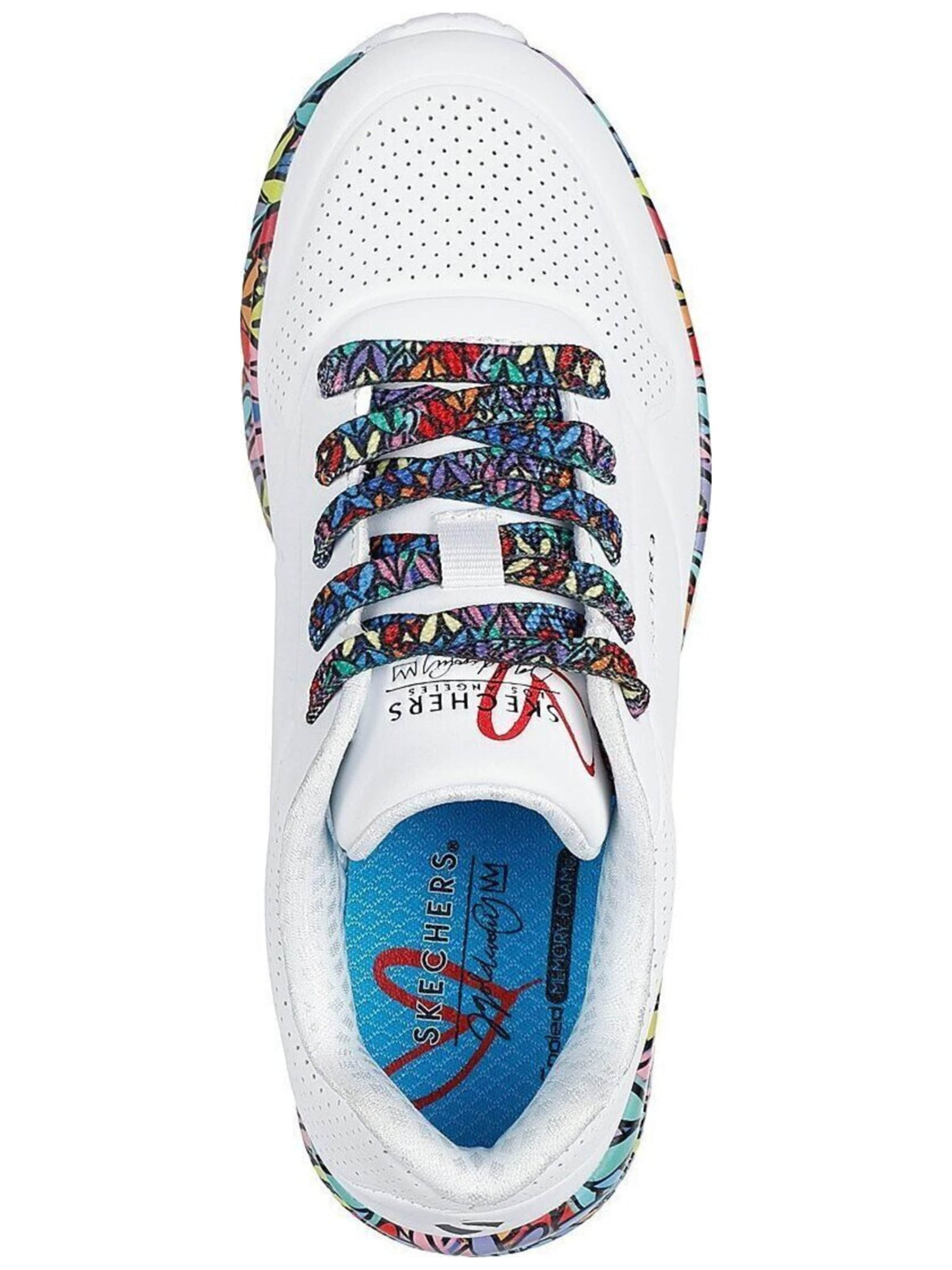 SKECHERS Sneaker 'Uno Lite - Subtle Love' in Weiß