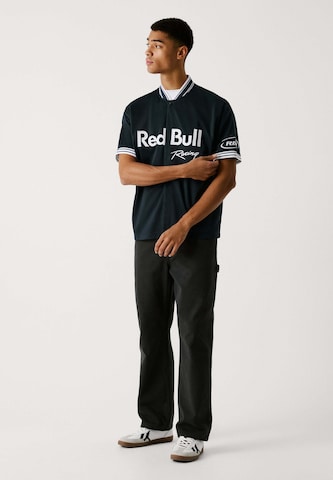 Red Bull Racing x Pepe Jeans Loose fit Trousers 'Carpenter' in Grey