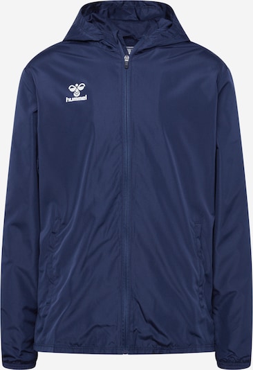 Hummel Sportska jakna 'ESSENTIAL' u mornarsko plava / bijela, Pregled proizvoda