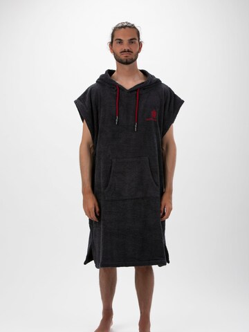 Pacifique Sud Athletic Robe in Grey: front