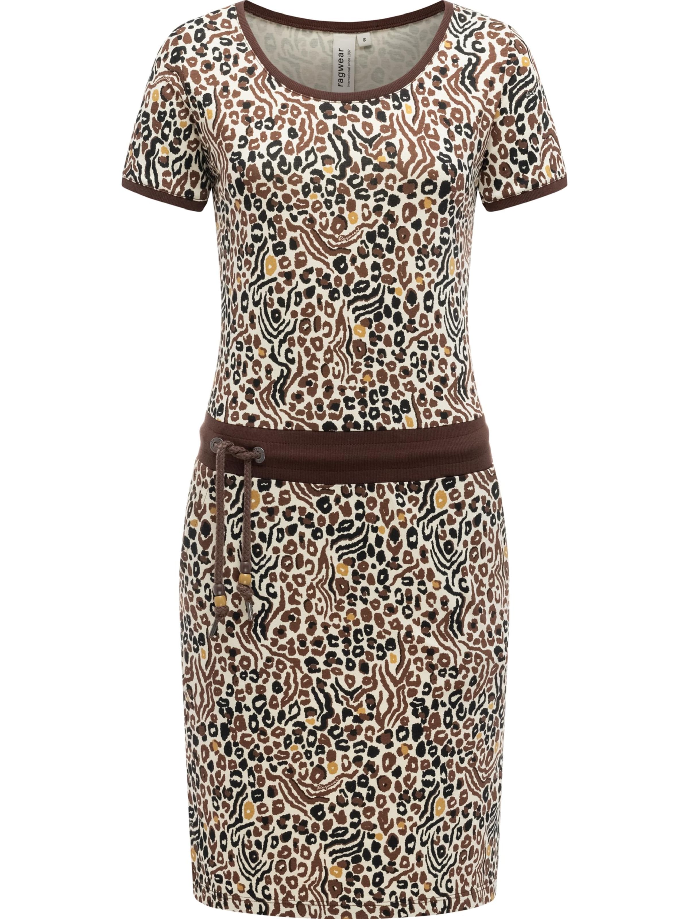 Ragwear Summer dress 'Baomi Zoo' in Brown: front