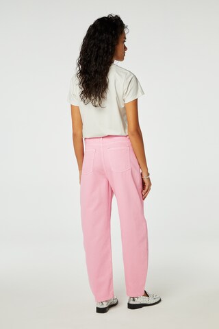 Fabienne Chapot Wide Leg Jeans in Pink