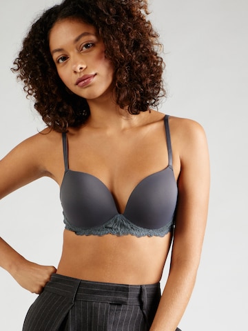 Push-up Soutien-gorge 'Camila' ESPRIT en gris : devant