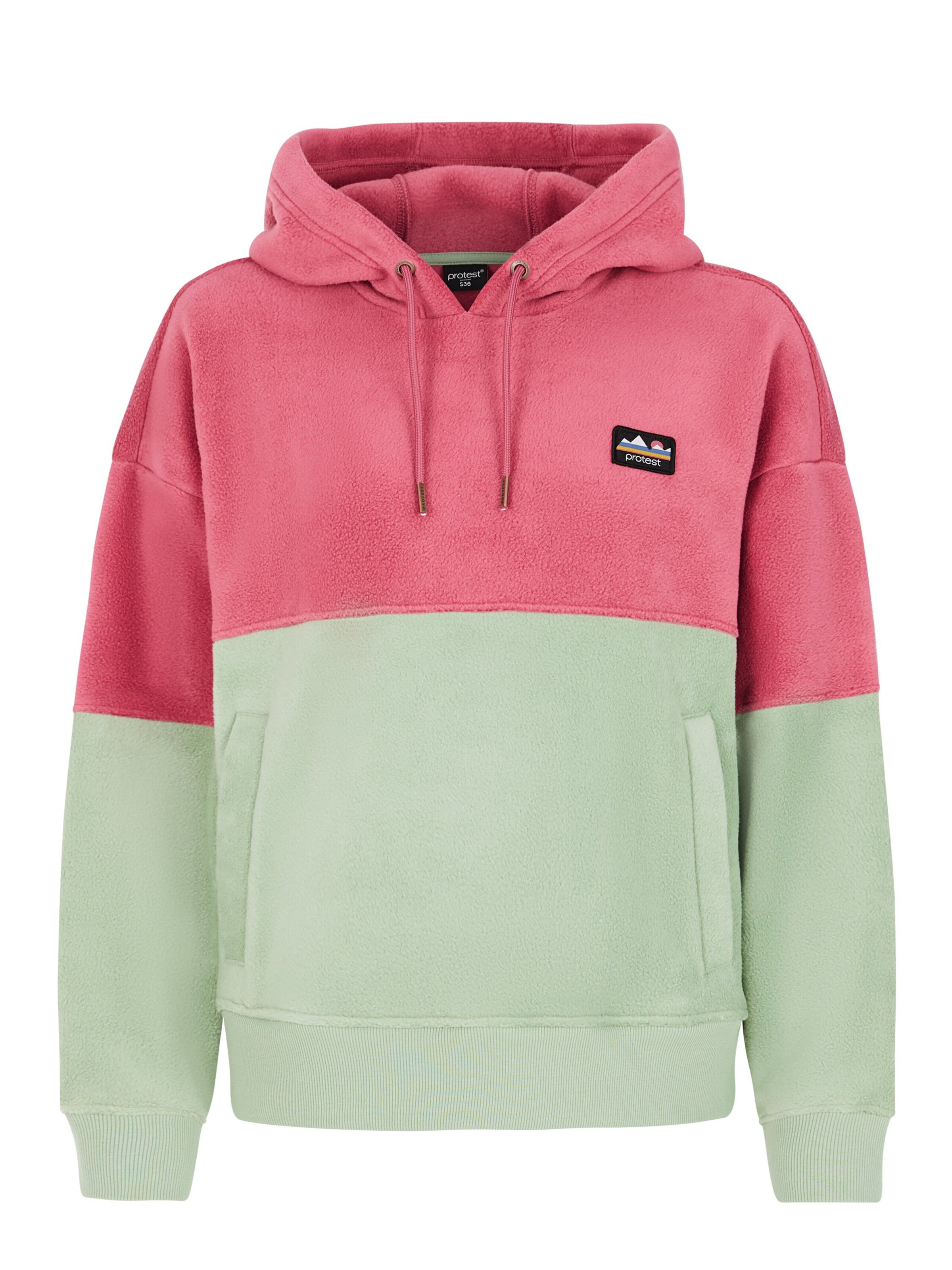 PROTEST Sweatshirt 'PRTBIZZ'‌ in Pink: Vorderseite