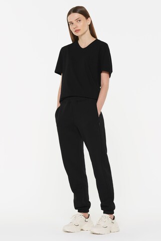 Harlem Soul T-Shirt V-Neck, 2er-Pack in Schwarz