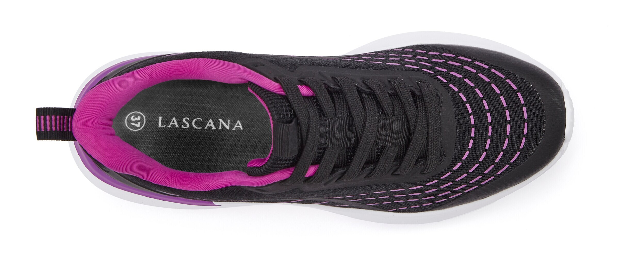 LASCANA Platform trainers in Black