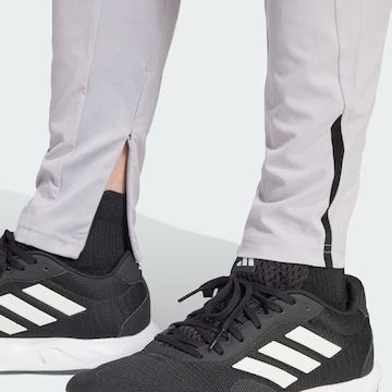 Tapered Pantaloni sportivi 'Designed for Training' di ADIDAS PERFORMANCE in grigio