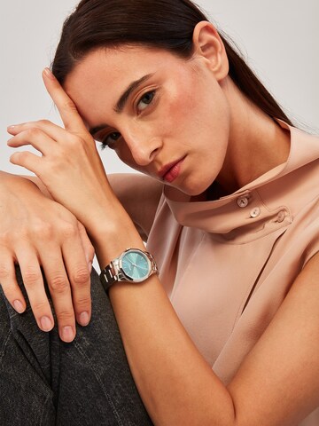 Montre à affichage analogique 'Dozen' Breil en argent