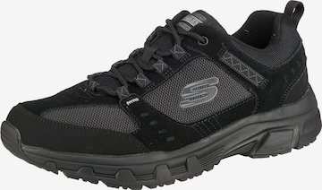 SKECHERS Platform trainers 'Oak Canyon' in Black: front