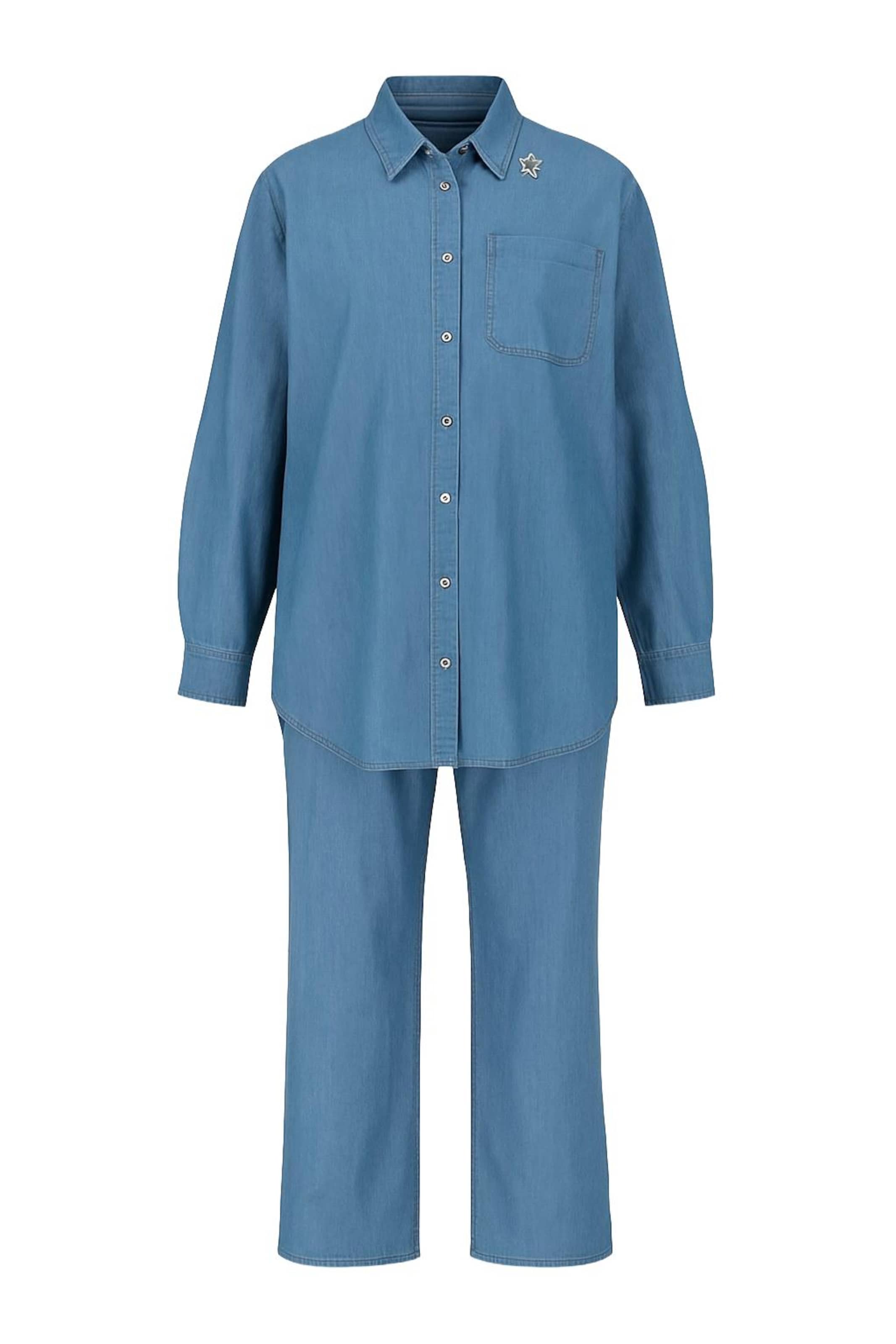 MODAMIHRAM Hosenanzug in Blau: Vorderseite