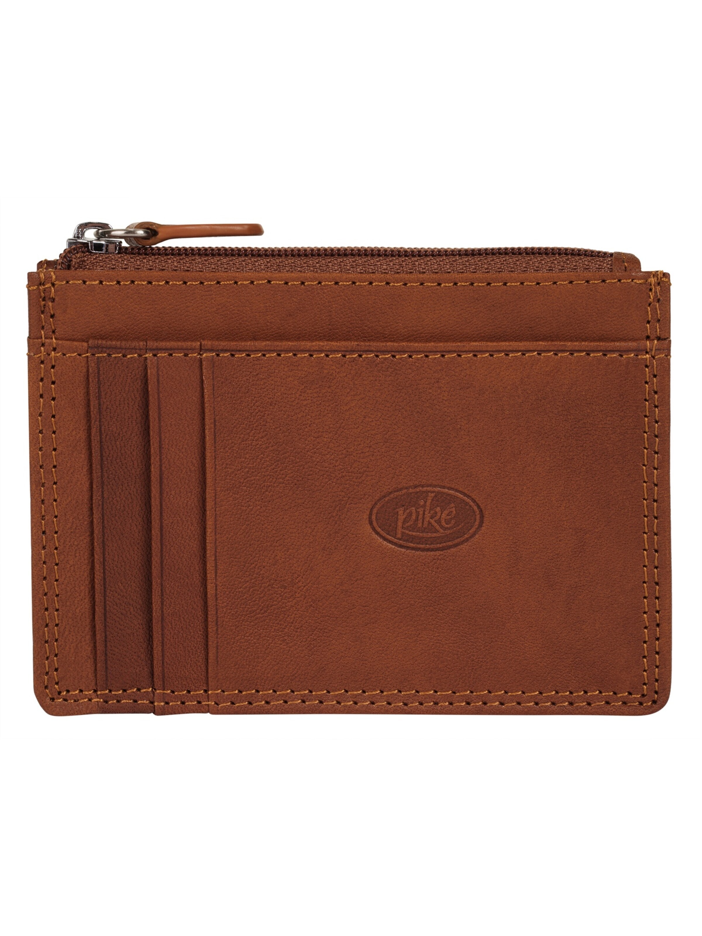 piké Wallet in Brown: front