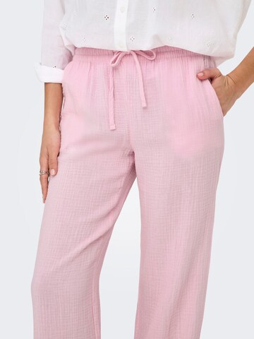 Wide Leg Pantalon 'JDYTheis' JDY en rose