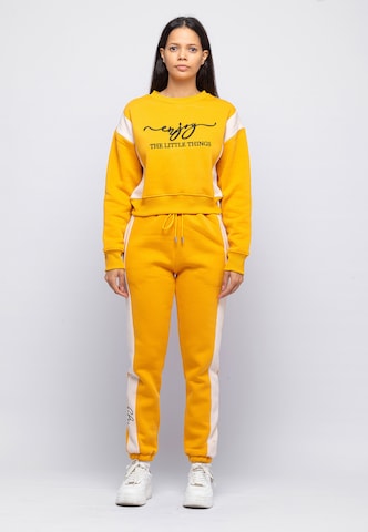 Tom Barron Sweatsuit in Yellow: front