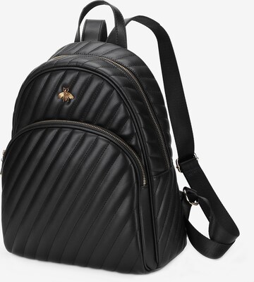 C’iel Backpack 'RAVEN' in Black: front