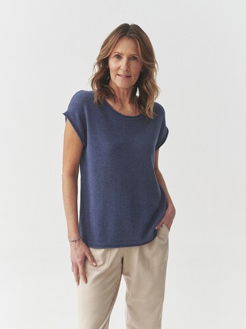 TATUUM Blouse in Blue: front