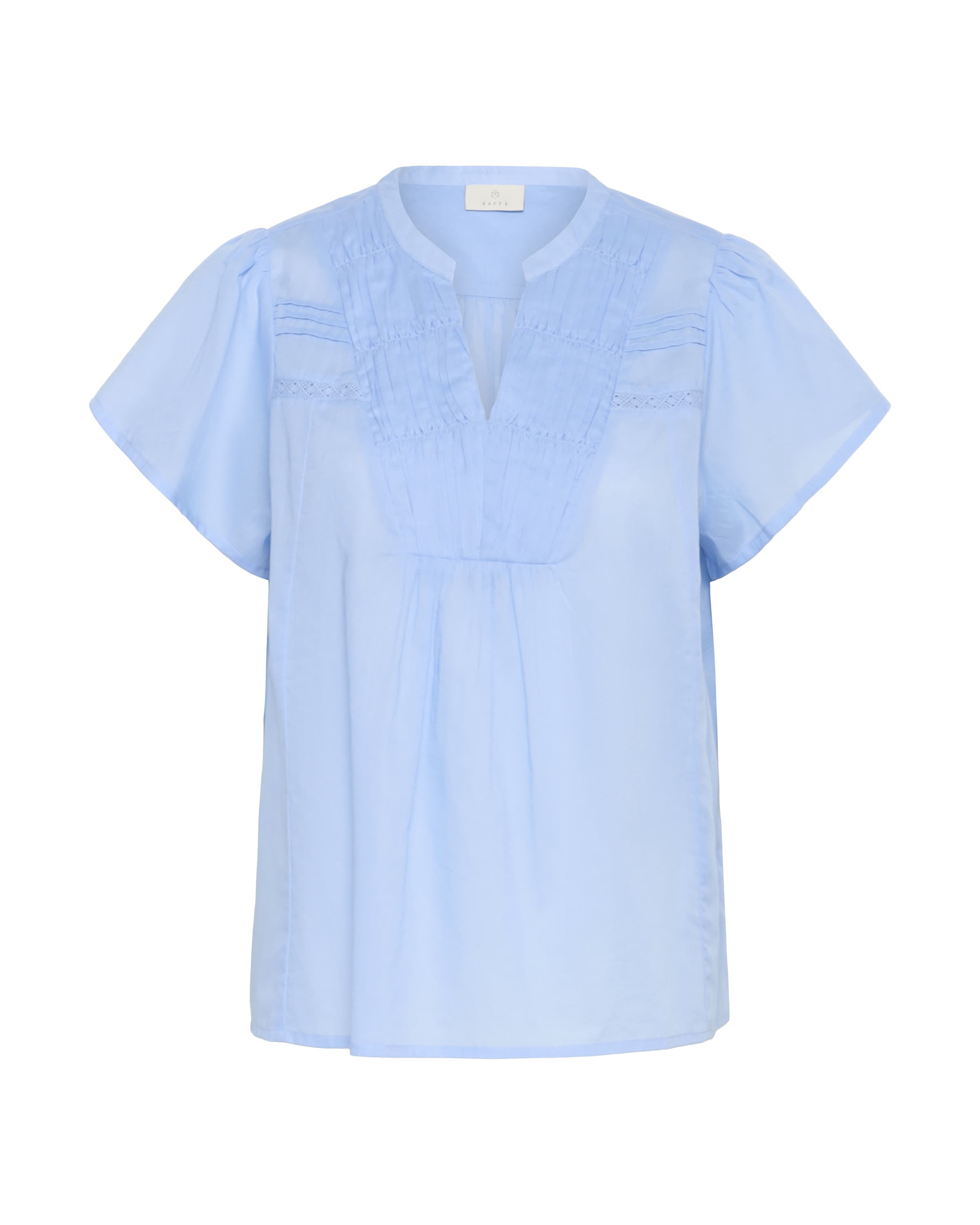 Kaffe Blus 'KAKarli' i blå: framsida