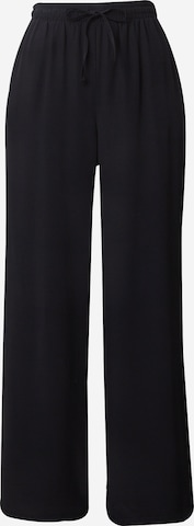MYLAVIE Zvonové kalhoty Kalhoty – černá: přední strana