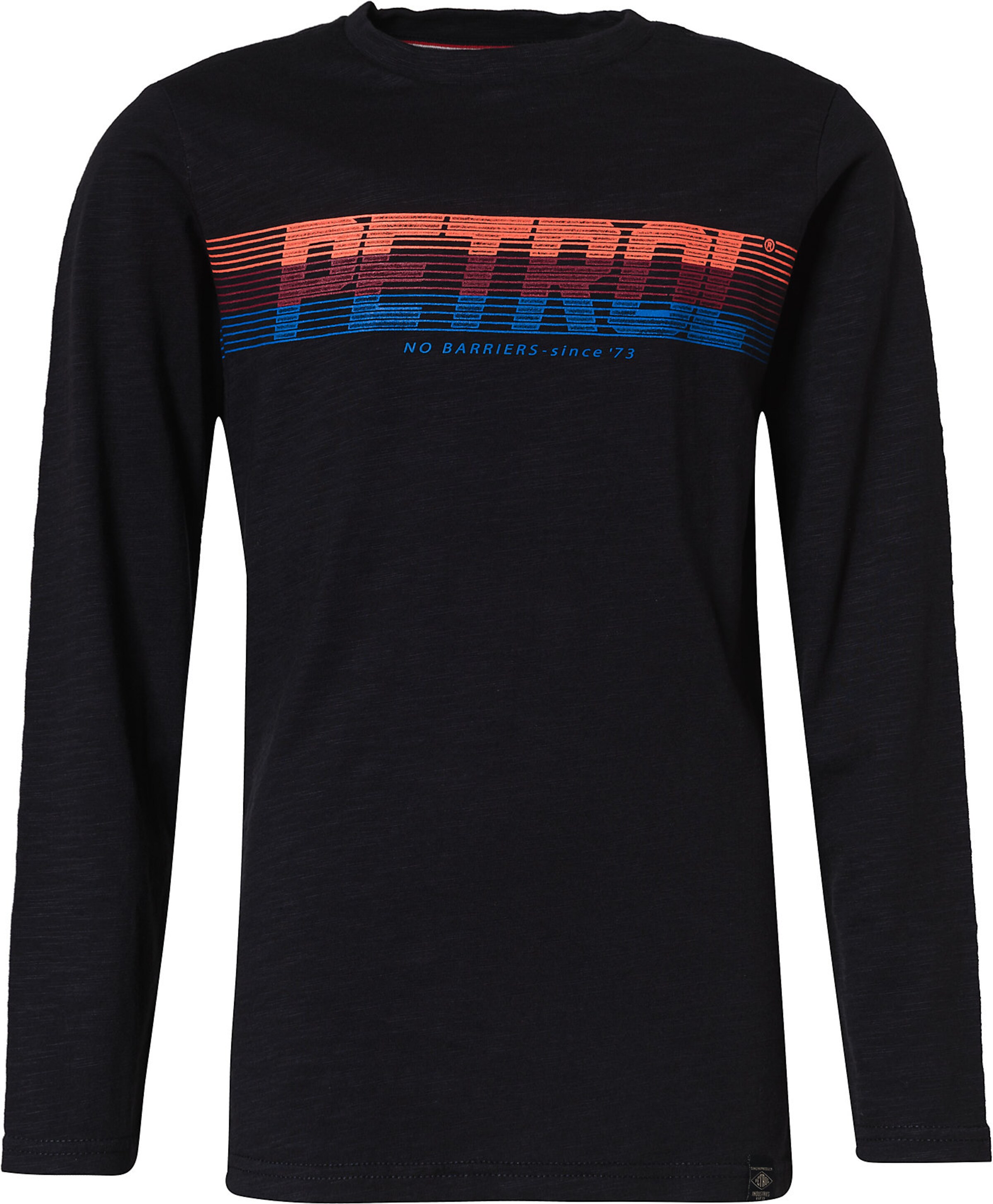 Petrol Industries Tričko - Modrá: predná strana