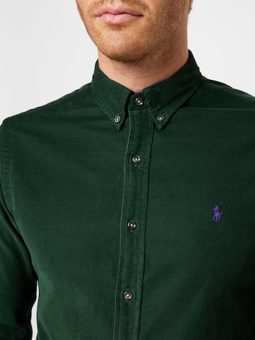 Polo Ralph Lauren Slim fit Koszula w kolorze zielony