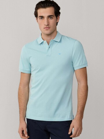 T-Shirt Hackett London en bleu : devant