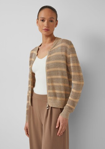s.Oliver Knit cardigan in Brown