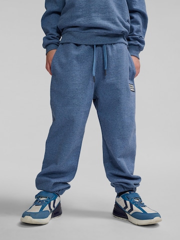 Hummel Regular Pants in Blue: front