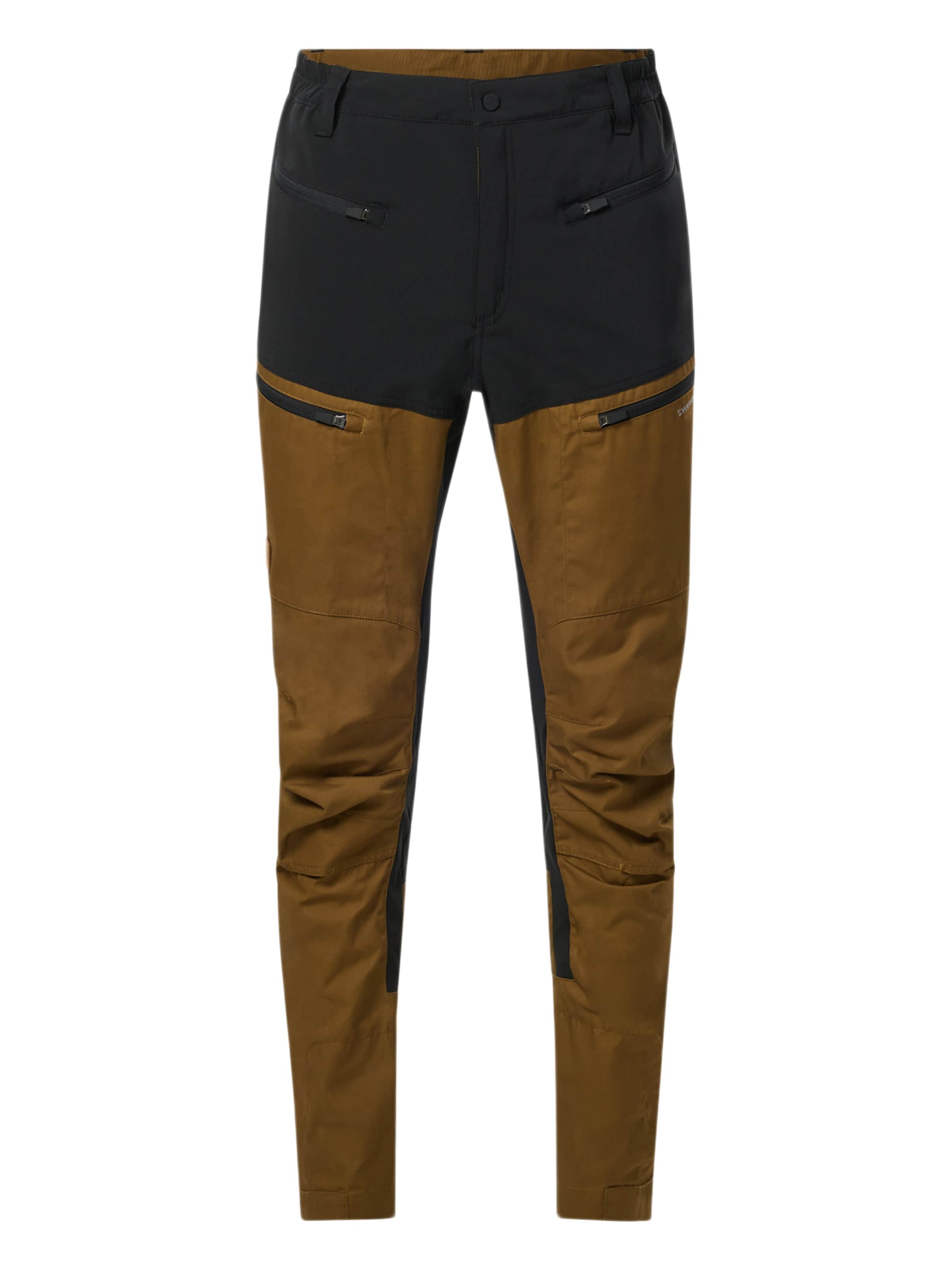 SWEDEMOUNT - regular Pantalón de montaña 'Nordkap' en marrón: frente