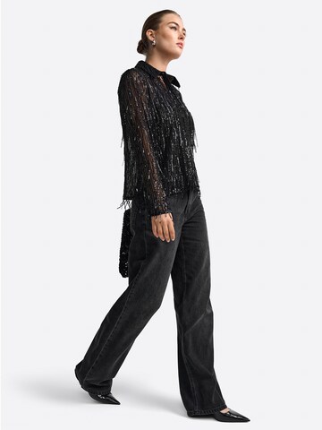 Rich & Royal Bluse in Schwarz