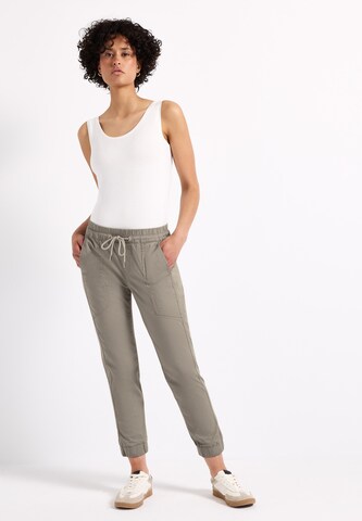 STREET ONE Slimfit Hose in Beige