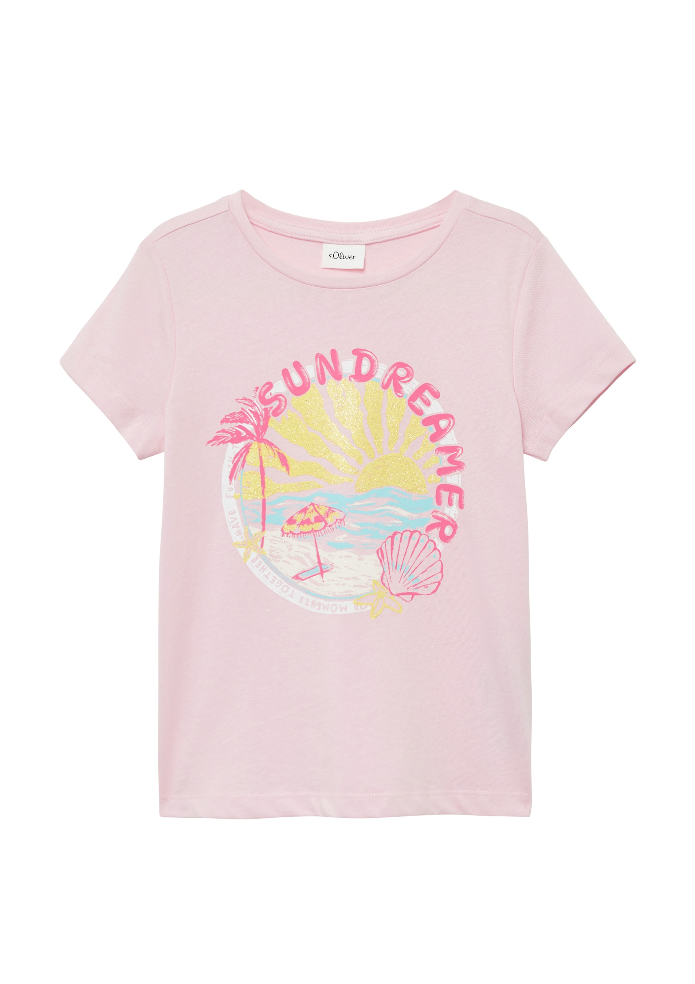 T-Shirt s.Oliver en rose : devant