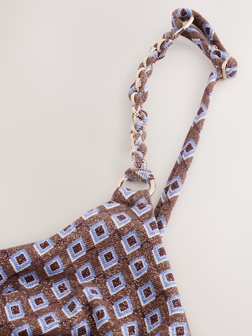 Next Triangel Bikinitop in Braun