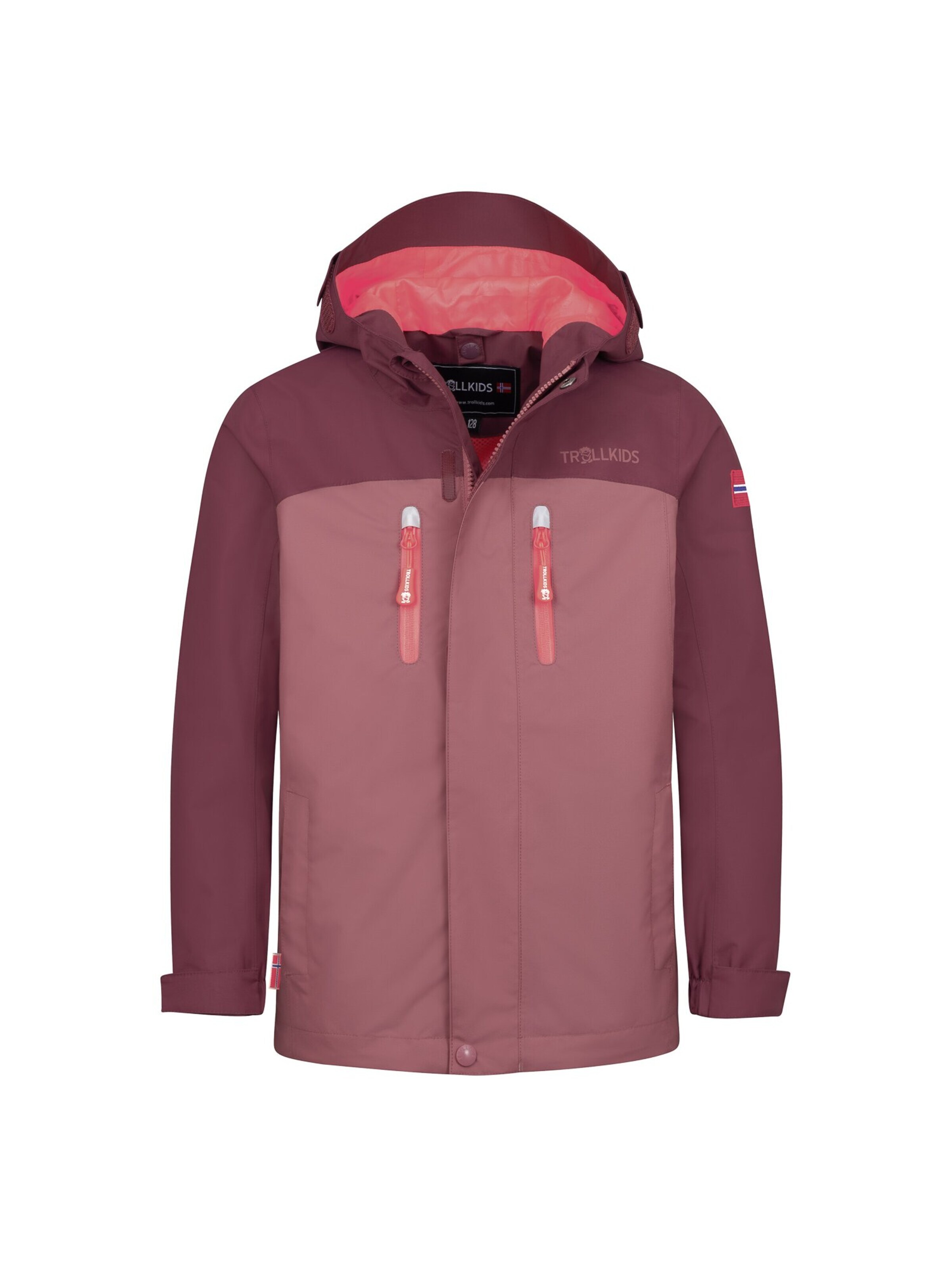 TROLLKIDS Outdoor jacket in Red