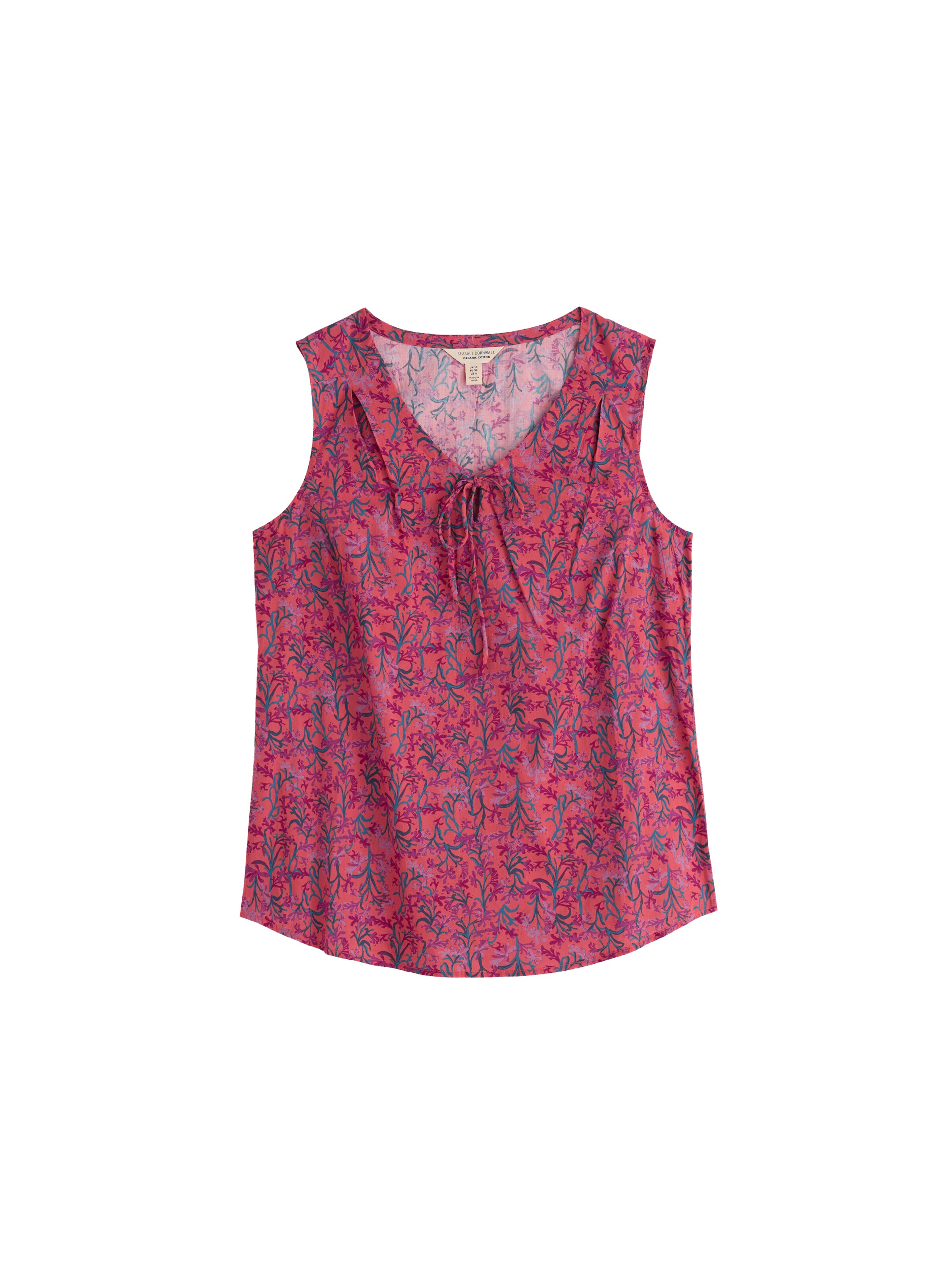 Seasalt Cornwall Bluse 'Cobbs Well' i orange: forside