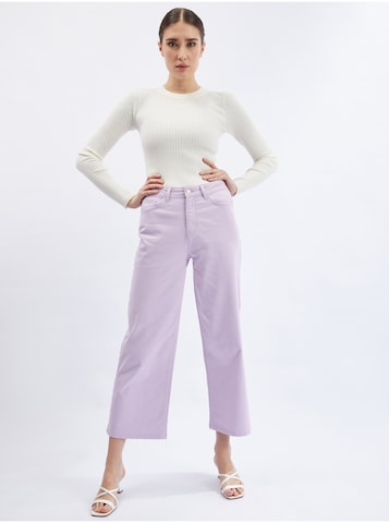 Orsay Wide leg Jeans in Purple