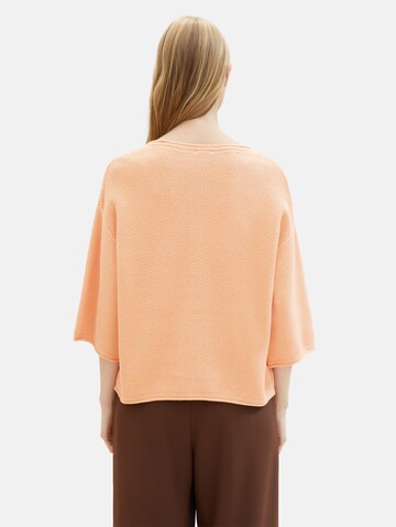 TOM TAILOR Pullover in Orange