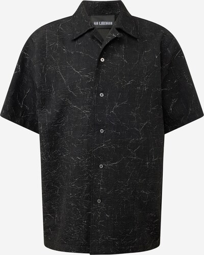 Han Kjøbenhavn Chemise en gris / noir, Vue avec produit