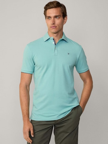 Hackett London Poloshirt in Grün: Vorderseite