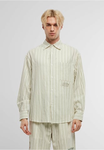Fit confort Chemise ' ' Another Cotton Lab en vert : devant